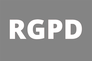 Logo de RGPD (protección de datos)